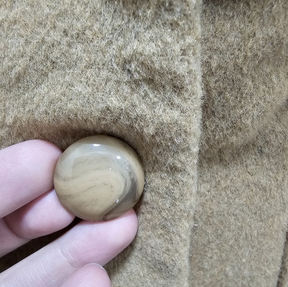 Collectif Pearl Coat L UK14 beige - Picture 2 of 6